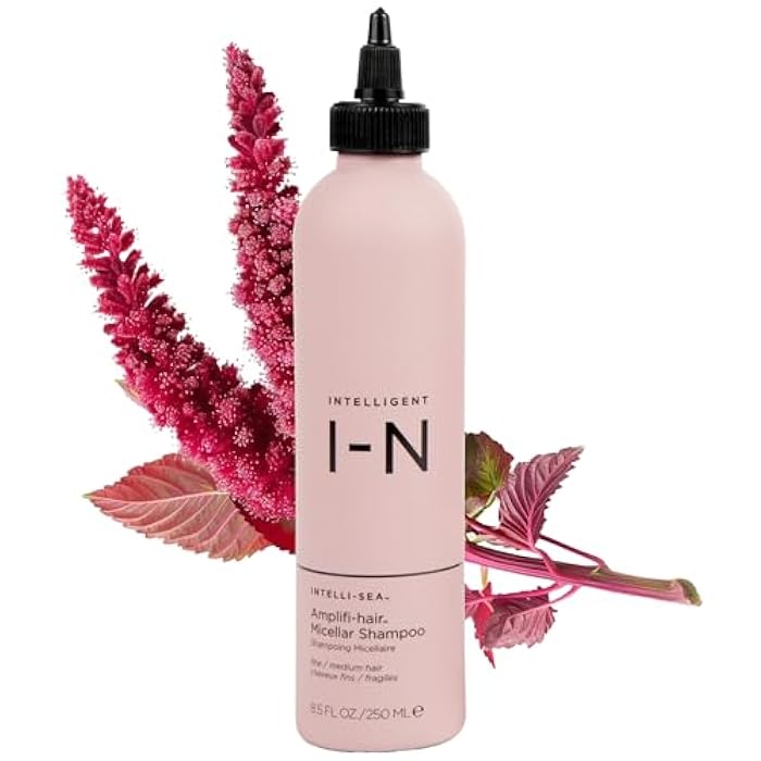 Intelligent Nutrients Amplifi-hair Micellar Shampoo, Plant-Powered Volumizing Shampoo for Fine Hair, Vegan Formula, 8.5 Oz - Image 1