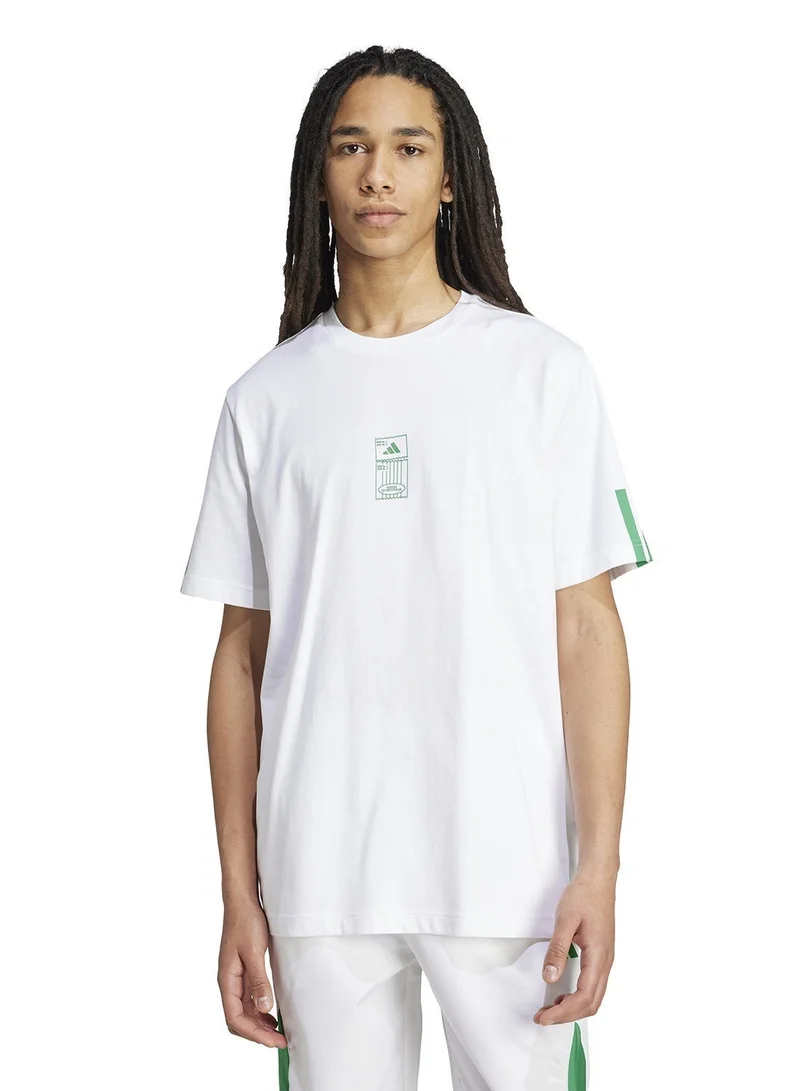 Adidas Stadium Ticket Loose Graphic T-Shirt
