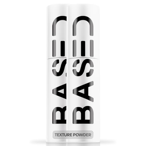 Based Bodyworks BASED Hair Texturizing Powder, Lightweight & Volumizing Hair Styling Powder with Matte Finish, Add Texture to Hair with Medium Hold, For Short to Medium Hair, (1.69oz Bottle, 2.5 Gram Fill, Pack of 2) - Image 1