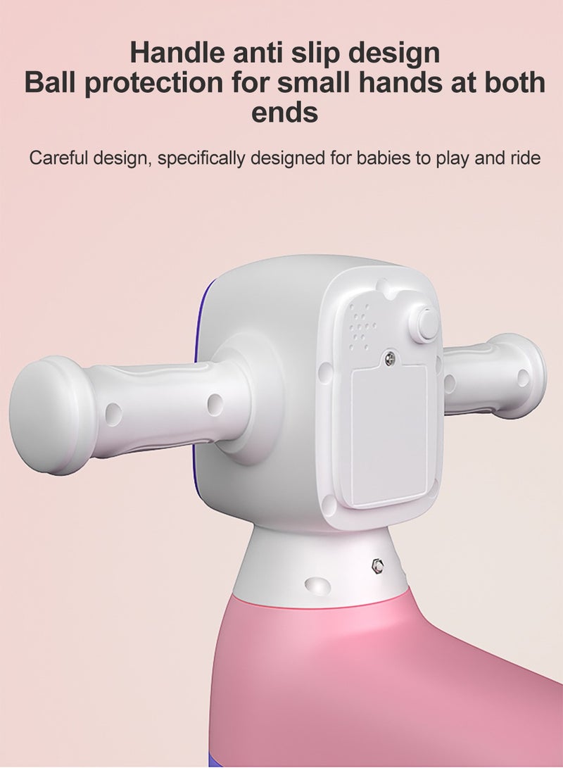 Sharpdo Kids Balance Bike with Lights and Music Smooth and Safe Riding for Toddlers, Anti Slip Design and Durable Material Baby Scooter  - Image 4