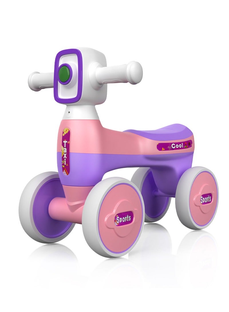 Sharpdo Kids Balance Bike with Lights and Music Smooth and Safe Riding for Toddlers, Anti Slip Design and Durable Material Baby Scooter  - Image 1