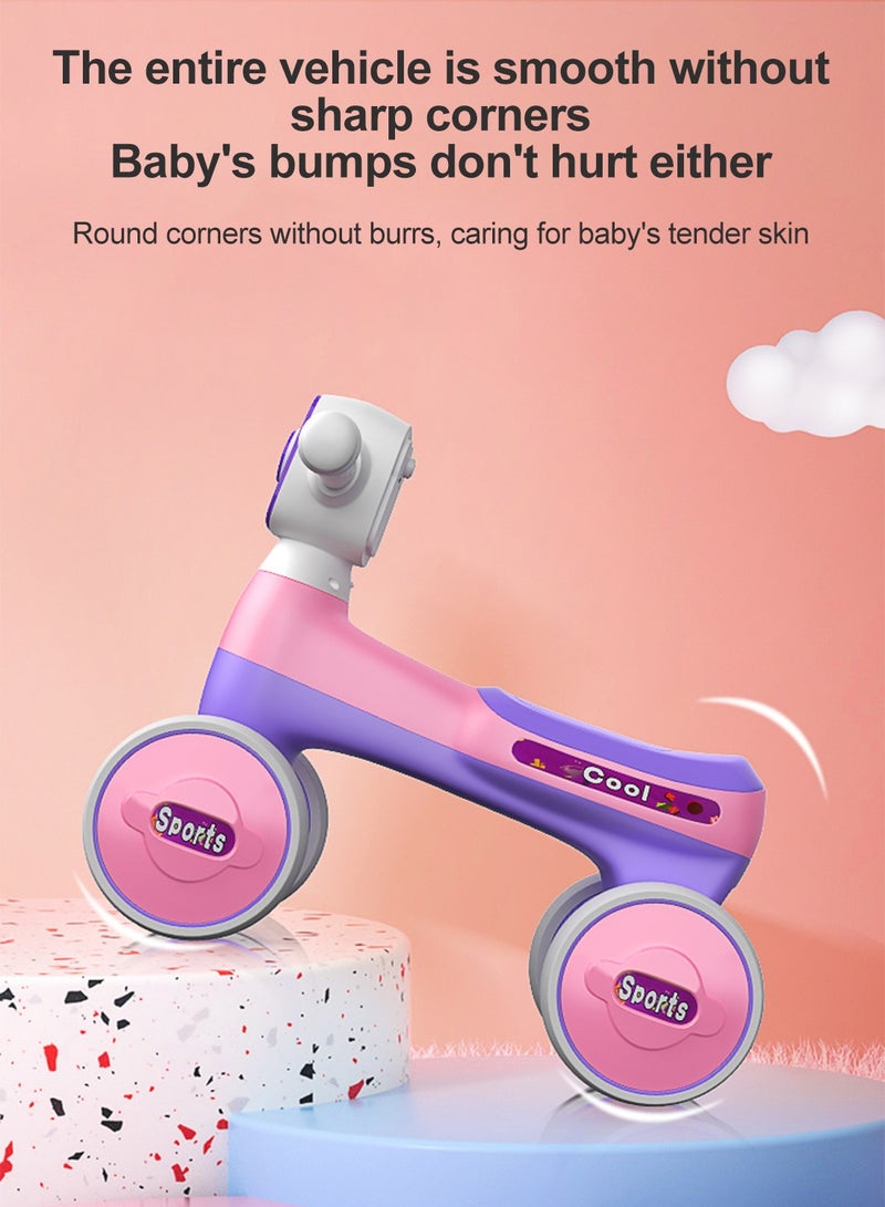Sharpdo Kids Balance Bike with Lights and Music Smooth and Safe Riding for Toddlers, Anti Slip Design and Durable Material Baby Scooter  - Image 2