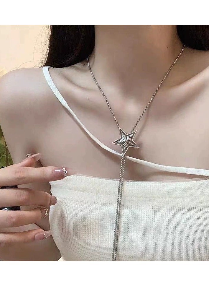 Goolsky Dainty Star Choker Necklace for Women – Minimalist Layered Celestial Jewelry, Adjustable Neck Chain, Daily/Casual Wear - Image 2