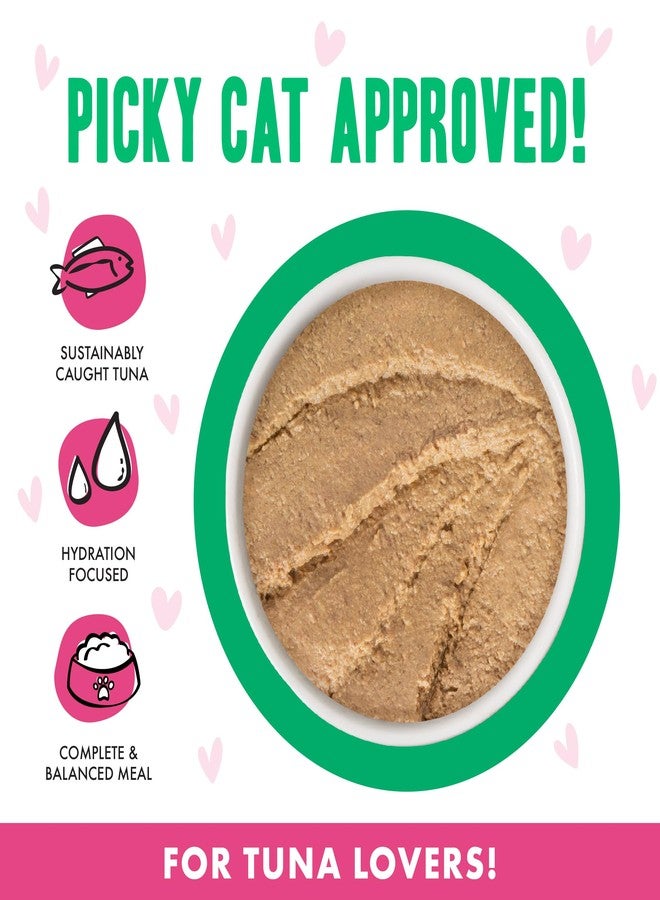 ويروفا Weruva BFF Play - Best Feline Friend Paté Lovers, Aw Yeah!, Tuna & Lamb Lovers' Lane with Tuna & Lamb, 2.8oz Can (Pack of 12) - Image 3