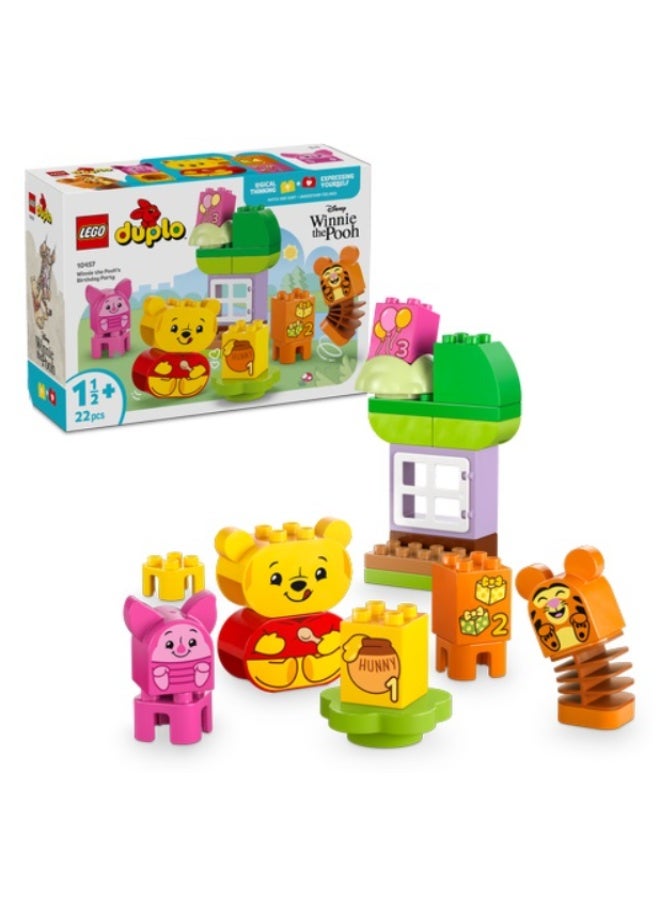 LEGO DUPLO Disney Winnie the Pooh's Birthday Party Building Set - Image 1