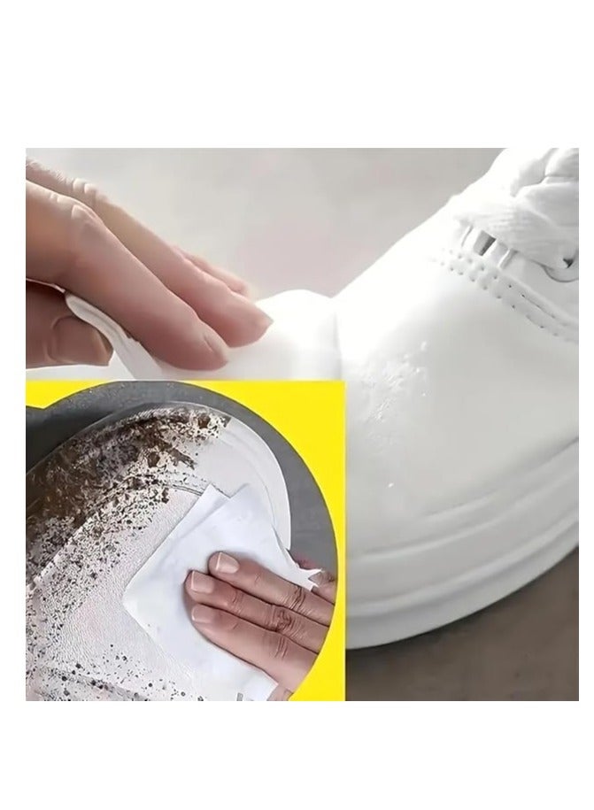 Wet Wipes for Sneaker and Shoe Cleaning, 1 Pack, Portable Sneaker Cleaning Wipes, Quickly Removes Dirt and Stains - Shoe Cleaning Wipes - Image 4