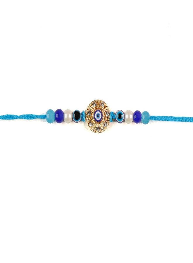 Toris Pack of 2 Rakhi Comes with Tilak set, Greeting card in Elegant Pink Shade – Thoughtful Rakhi Gift with Traditional Charm and Style - Image 2