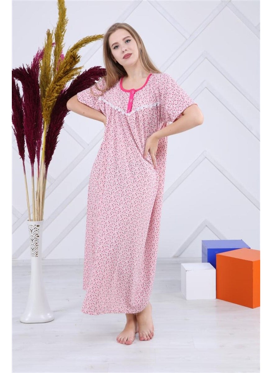 Seva Mother, Hospital Nightgown Long Length to Ankle 140CM Oversized Comfortable Pattern  - Image 3