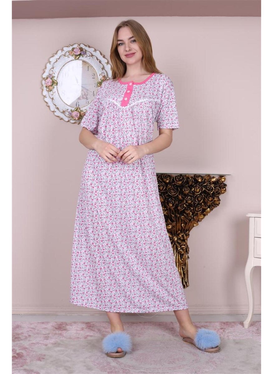 Seva Mother, Hospital Nightgown Long Length to Ankle 140CM Oversized Comfortable Pattern  - Image 1