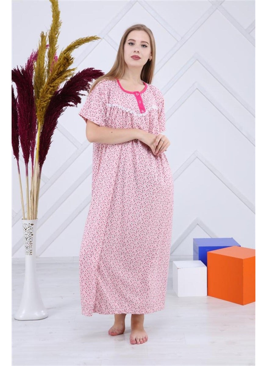 Seva Mother, Hospital Nightgown Long Length to Ankle 140CM Oversized Comfortable Pattern  - Image 4