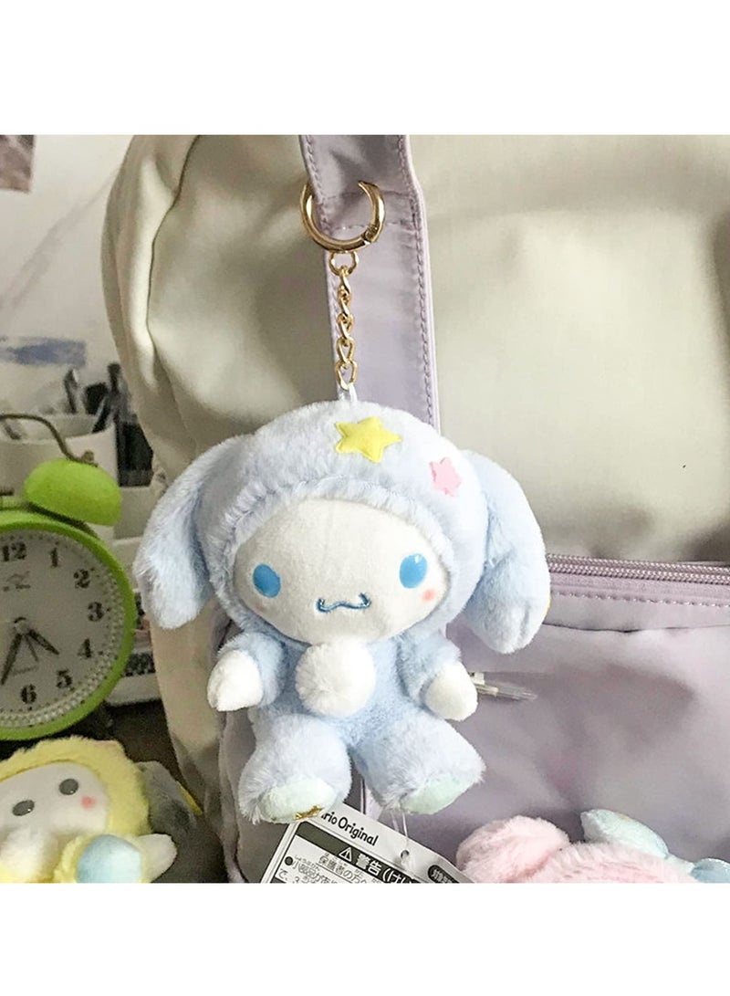 Excefore Plush Keychain, 5 In Plush Toy Doll,  Sanrio Plush Keychain Stuffed Animal Toys Anime Pendant Doll Accessories, Pendant Toy Girls Gift - Image 3