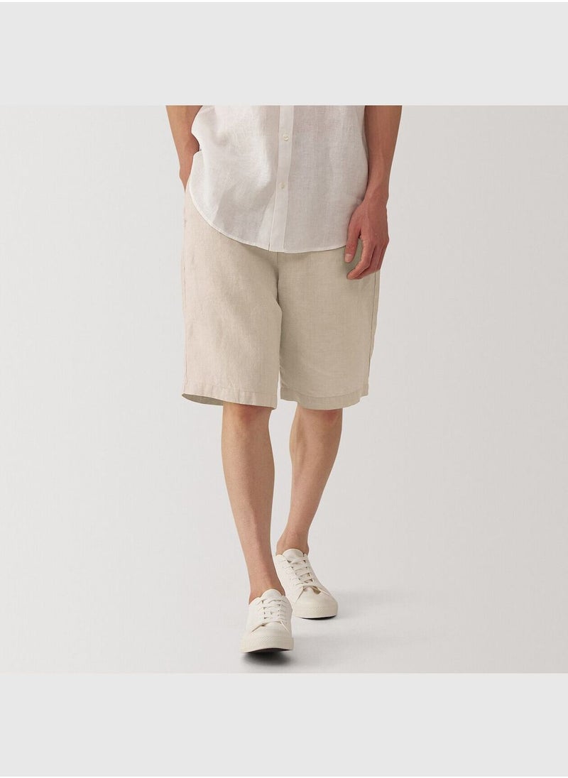 MUJI Linen Short Pants  - Image 1
