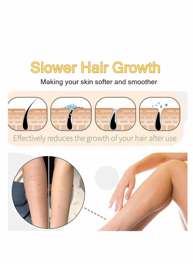 Upgraded Crystal Hair Eraser, Magic Crystal Hair Removal, Exfoliation Painless Hair Remover Tool for Men & Women - Image 5