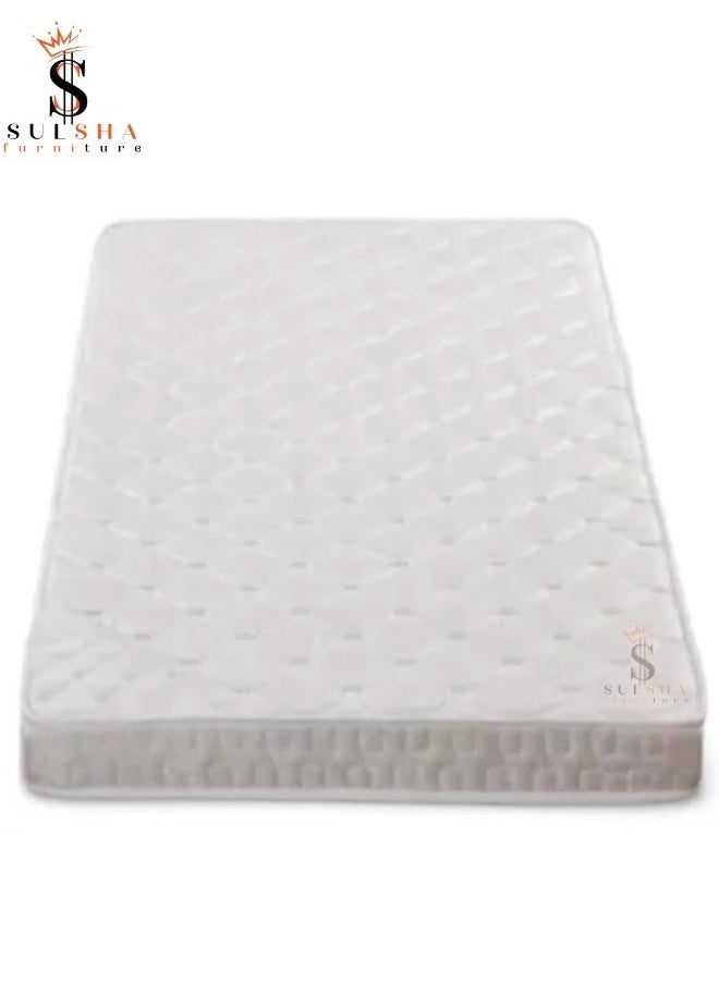 SULSHA Heavy Duty Single Steel Bed With Medical Mattress Black  - Image 3