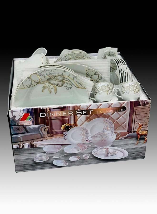 70 Pieces, Ceramic Dinner Set - Image 2