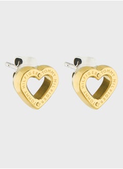 TOMMY HILFIGER Toggle Heart Hoop Earrings  - Image 1