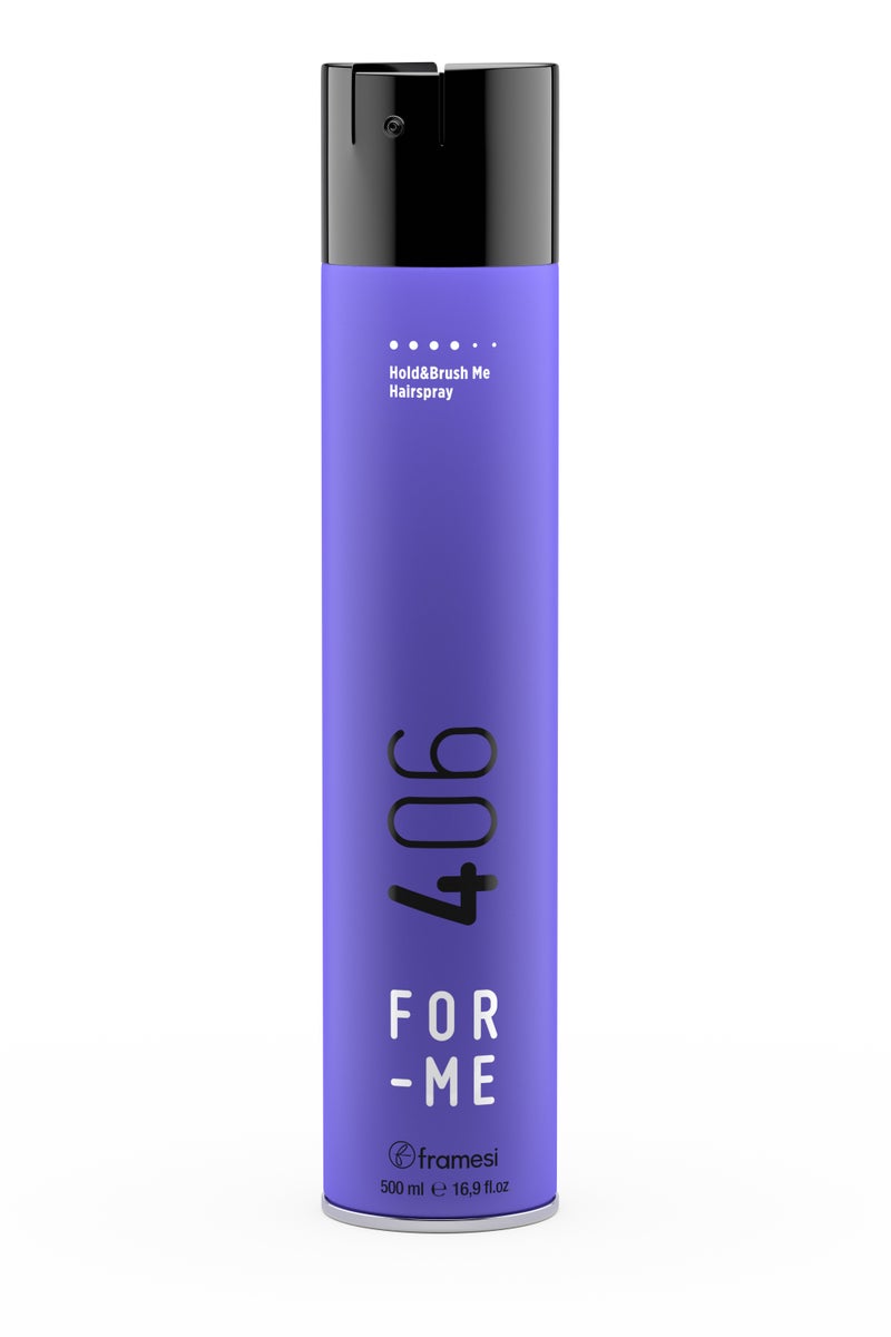 framesi FOR ME - 504 HOLD ME STRONGLY HAIRSPRAY 300 ML | No gas strong hold | FOR STRUCTURED STYLES - Image 1