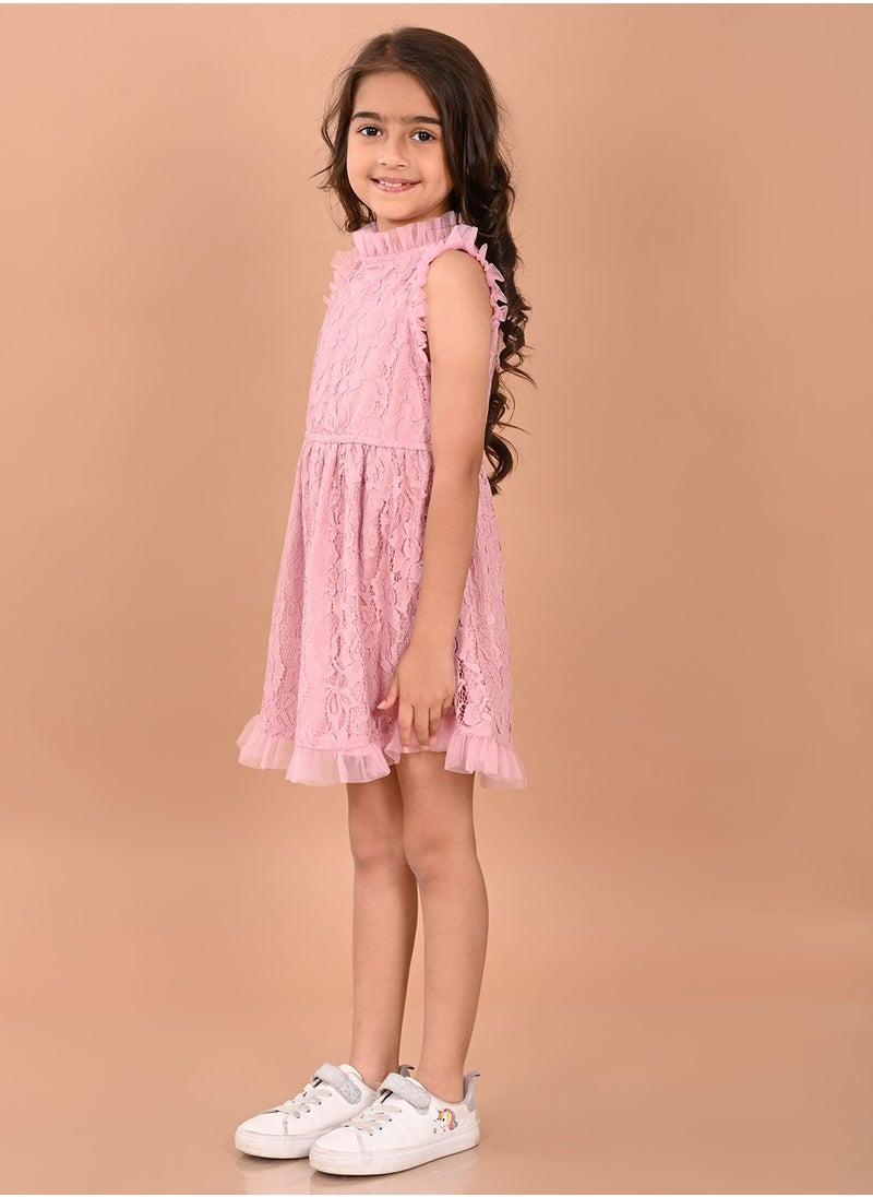 LILPICKS Lace Fit n Flare Dress  - Image 2
