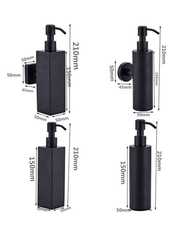 NIBEMINENT Wall-mounted Manual Soap Dispenser Multicolour 22 x 6 11cm - Image 3