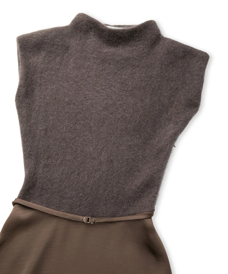 Ipekyol  Belted Combination Dress for Women | Best Price UAE