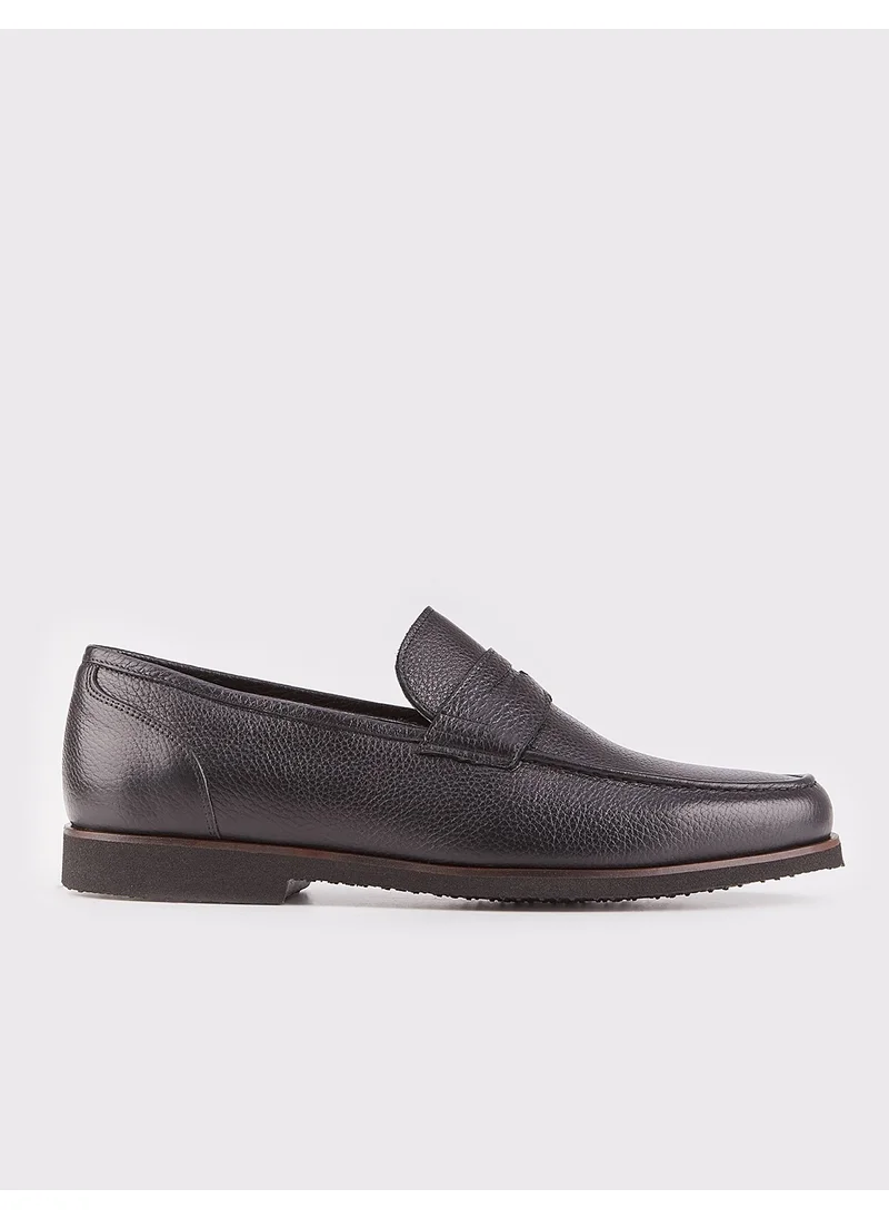 Cabani Leather Black Men's Casual Shoes