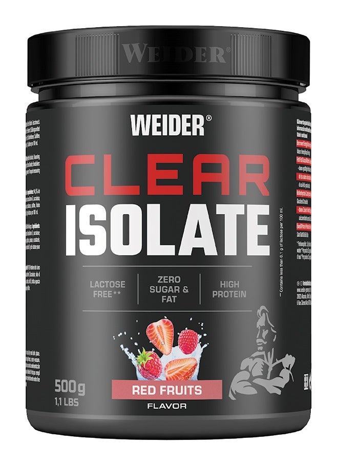 Clear Isolate Red Fruits 500g, Lactose Free - Zero Sugar & Fat - High Protein Refreshing Drink - pzsku/Z19FD053DC1DD0731AFCBZ/45/_/1723444384/b06d81d1-7c2f-4564-befd-33885be922fc