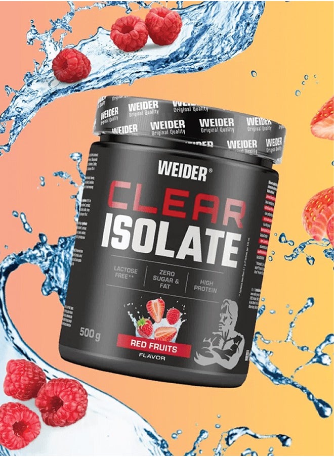 Clear Isolate Red Fruits 500g, Lactose Free - Zero Sugar & Fat - High Protein Refreshing Drink - pzsku/Z19FD053DC1DD0731AFCBZ/45/_/1723444400/e7d6f6eb-ac41-4381-94f8-38ceb970d775