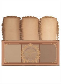 I'M MEME I'm Meme Palette - Afternoon Tea Contour | Roasting Coffee, Bronzer Palette for Face & Cheeks, Matte Powder Bronzer, Natural Makeup, Buildable Coverage, Light to Medium, For Warm Tone Skin, 0.4 Oz  - Image 1
