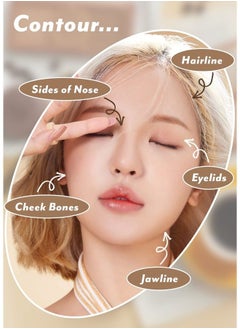 I'M MEME I'm Meme Palette - Afternoon Tea Contour | Roasting Coffee, Bronzer Palette for Face & Cheeks, Matte Powder Bronzer, Natural Makeup, Buildable Coverage, Light to Medium, For Warm Tone Skin, 0.4 Oz  - Image 5