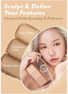 I'M MEME I'm Meme Palette - Afternoon Tea Contour | Roasting Coffee, Bronzer Palette for Face & Cheeks, Matte Powder Bronzer, Natural Makeup, Buildable Coverage, Light to Medium, For Warm Tone Skin, 0.4 Oz  - Image 2