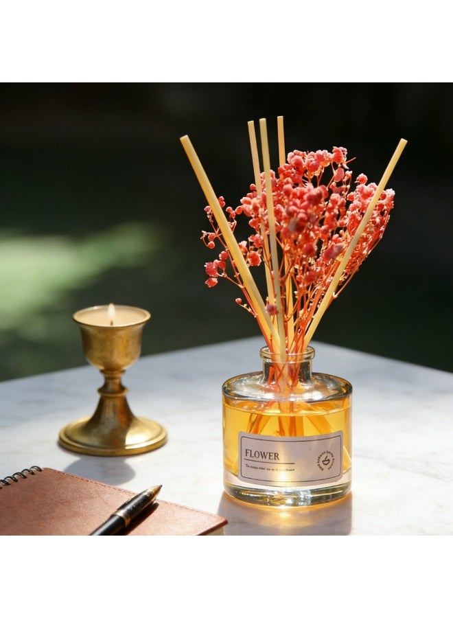 Flower Aroma Reed Diffuser - Premium Home Fragrance for Bedroom & Living Room - Image 4