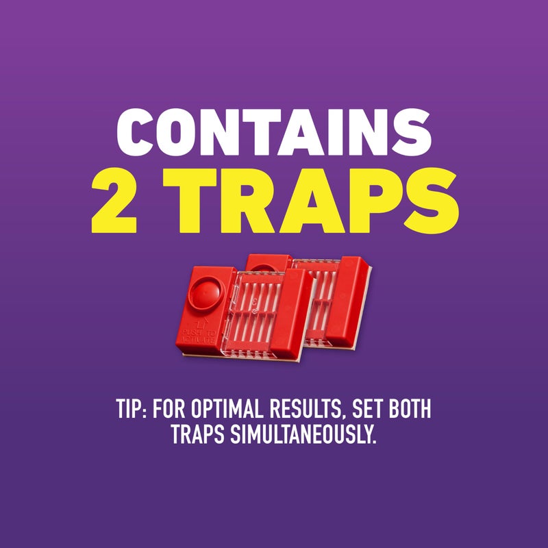 Ortho 465705 Home Defense Max Bed Bug Trap 2-Pack Use in Your House or When Traveling, Part of a 3-Step Solution System - Image 2