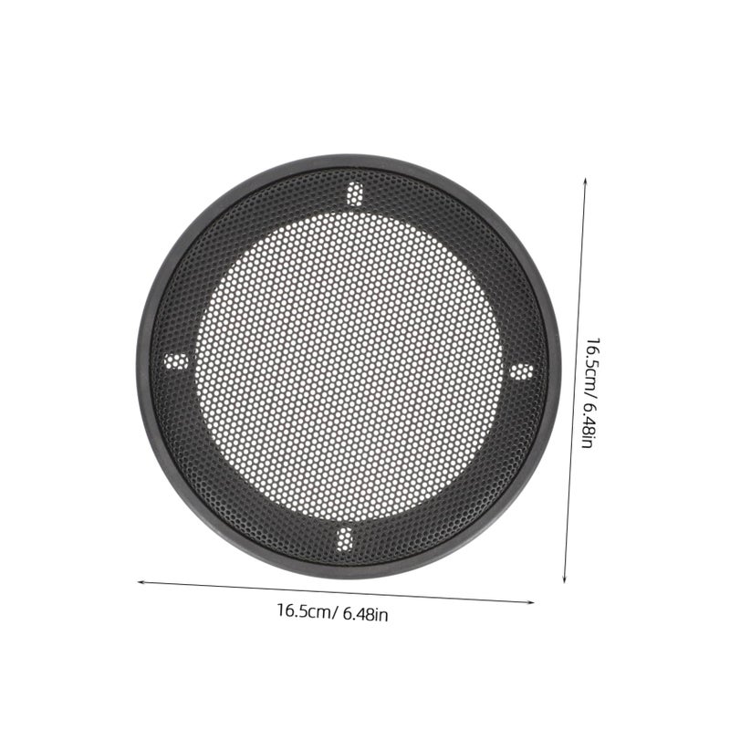 2 Pcs Car Speaker Protective Cover Mesh Grills Shock Resistant 16 50X16 50X2 00CM - Image 3