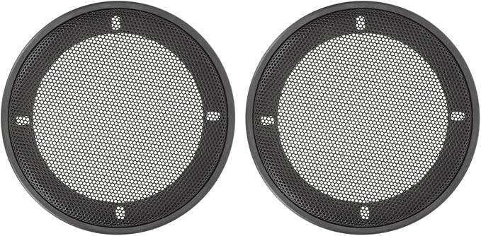 2 Pcs Car Speaker Protective Cover Mesh Grills Shock Resistant 16 50X16 50X2 00CM - Image 1