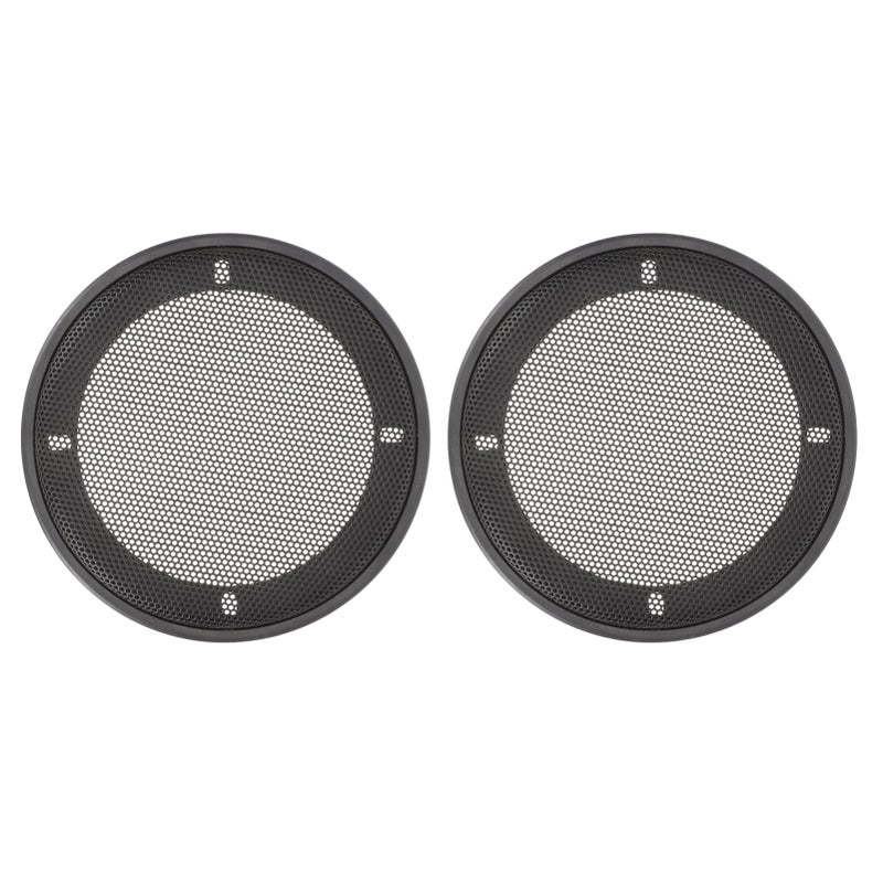 2 Pcs Car Speaker Protective Cover Mesh Grills Shock Resistant 16 50X16 50X2 00CM - Image 2