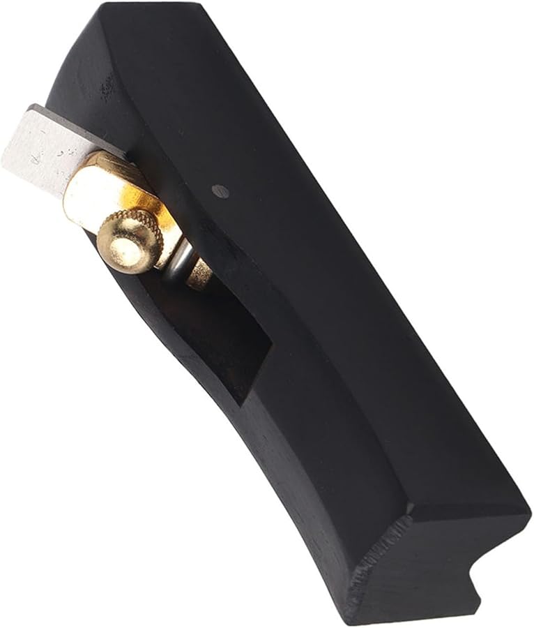 طائرة خشبية ١٢٠ مم من خشب الأبنوس، أداة يدوية لتلميع الخشب وإزالة الحواف الخشنة للمحترفين والمبتدئين - Image 1