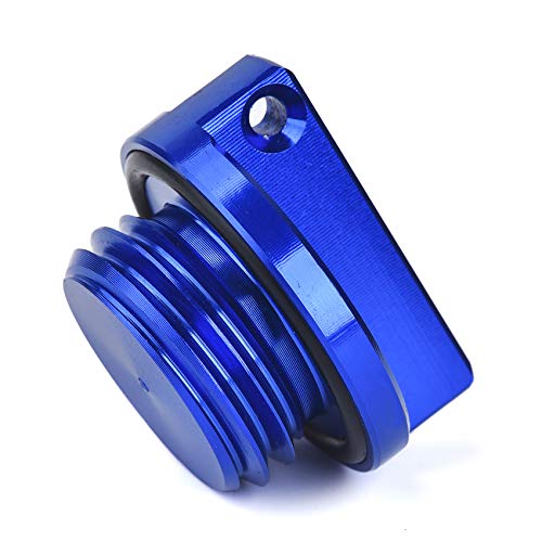 ESUBOSHI Engine Oil Filler Cap Plug For Yamaha R1 R3 R6 FZ1 FZ6/R FZ07 FZ8 FJR1300 MT01 MT07 YFM600 FZR FZS TDM XVS650 TZ250 (blue) - Image 1