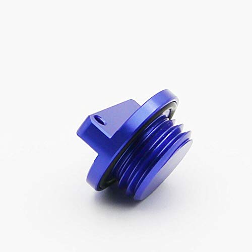 ESUBOSHI Engine Oil Filler Cap Plug For Yamaha R1 R3 R6 FZ1 FZ6/R FZ07 FZ8 FJR1300 MT01 MT07 YFM600 FZR FZS TDM XVS650 TZ250 (blue) - Image 2
