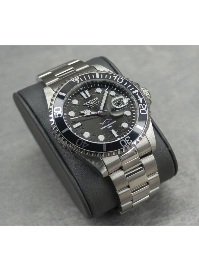 Invicta Men's Pro Diver Quartz Watch, Silver, 30018 - Image 5