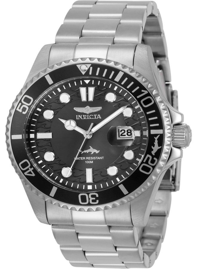 Invicta Men's Pro Diver Quartz Watch, Silver, 30018 - Image 1