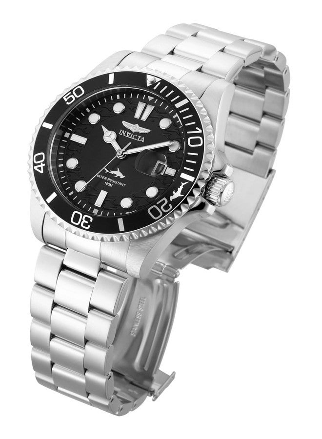 Invicta Men's Pro Diver Quartz Watch, Silver, 30018 - Image 2