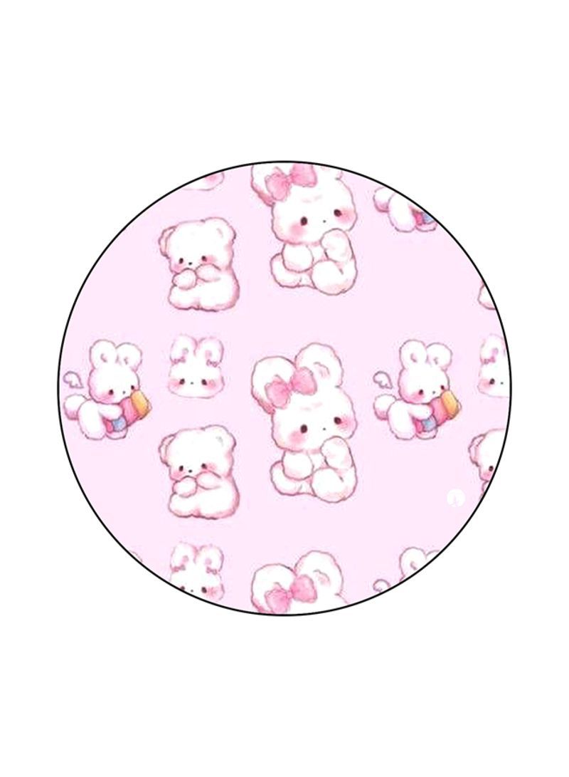 RKN Rabbits Mouse Pad Pink