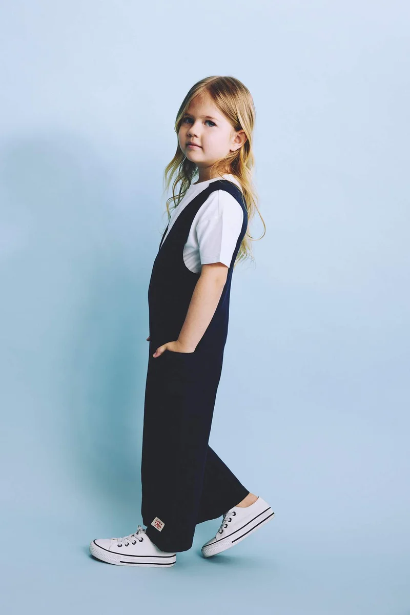 ديفاكتو Sensual Crew Neck Basic Jumpsuit