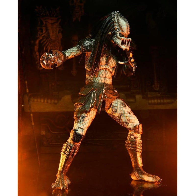 NECA تمثال العمل النهائي لشامان بريداتور من NECA بحجم 7 إنش مع أيدٍ قابلة للتبديل - Image 3