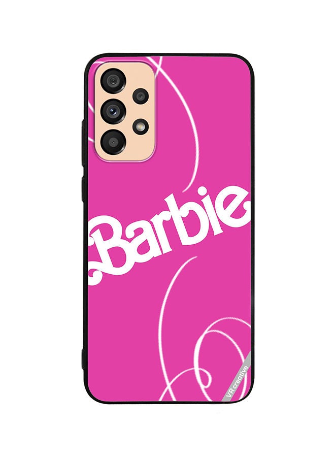 VR CREATIVE Protective Case Cover For Samsung Galaxy A53 5G Barbie Lines Design Multicolour - Image 1