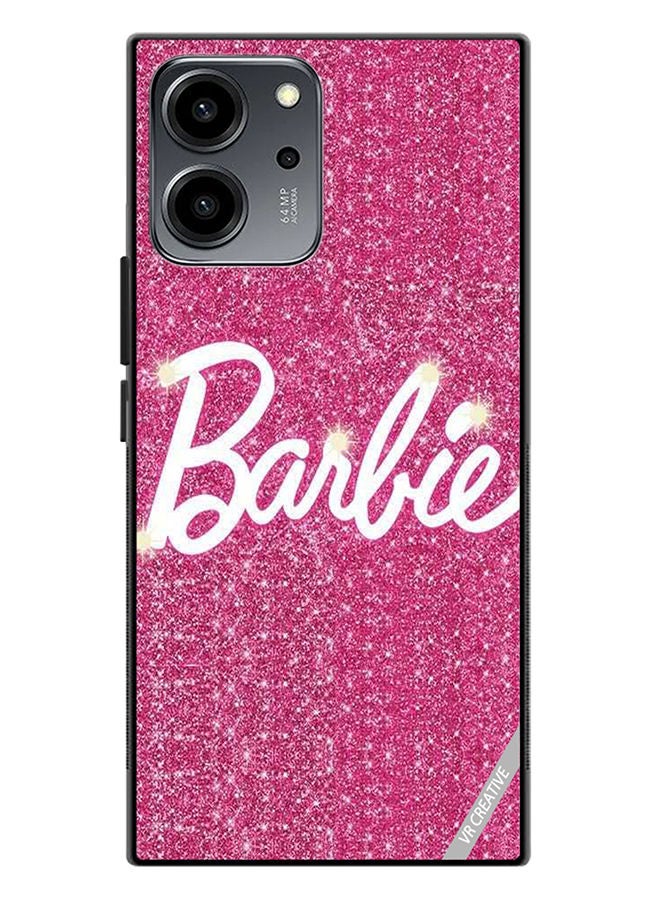 VR CREATIVE Protective Case Cover For Honor 80 SE Sparkling Barbie Design Multicolour - Image 1