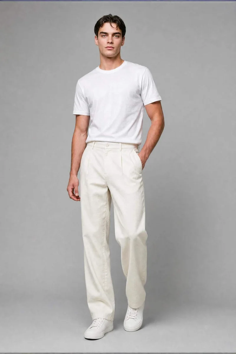 Defacto Wide Leg Trousers