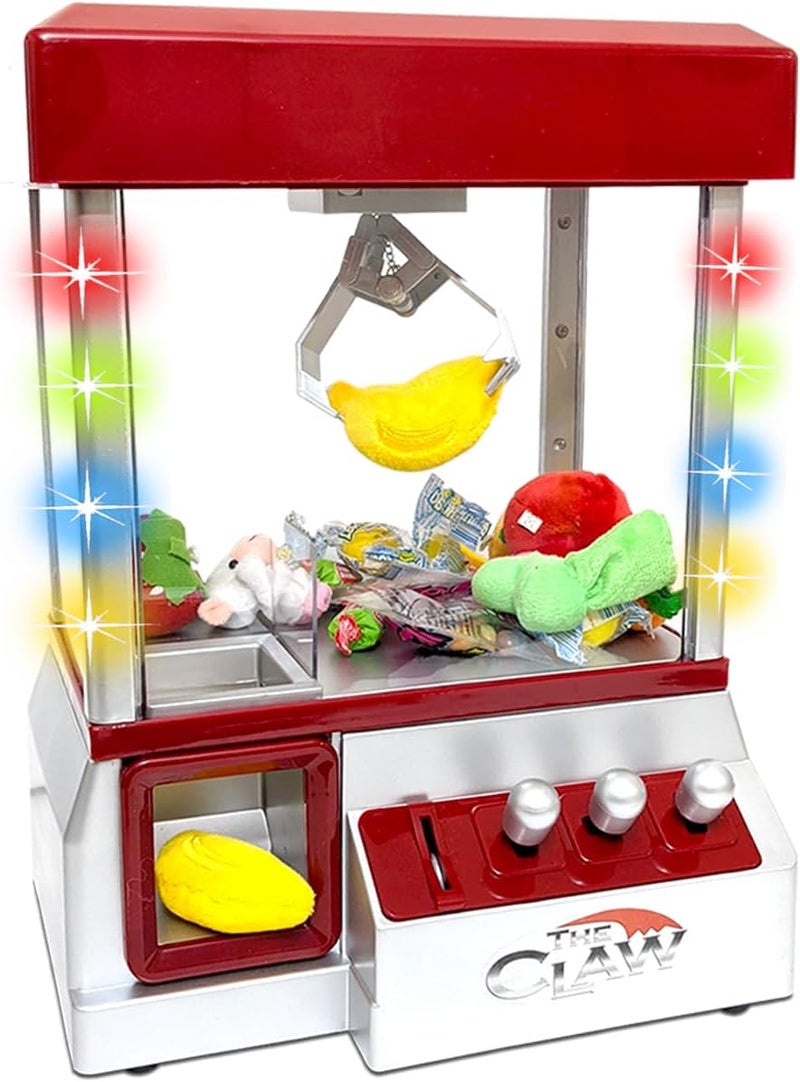 Etna Electronic Arcade Claw Machine - Toy Grabber Machine with Flashing LED Lights and Sound - Image 1