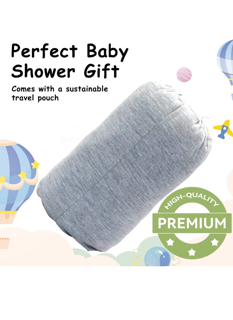 Gonice Baby Wrap Carrier Slings,Easy to Wear Infant Baby Carrier Slings for Girl and Boy,Adjustable Baby Sling Carriers for Toddler,Baby Hip Carrier for Toddler Carrier Sling for Infant Carrying 0-36 Month  - Image 4