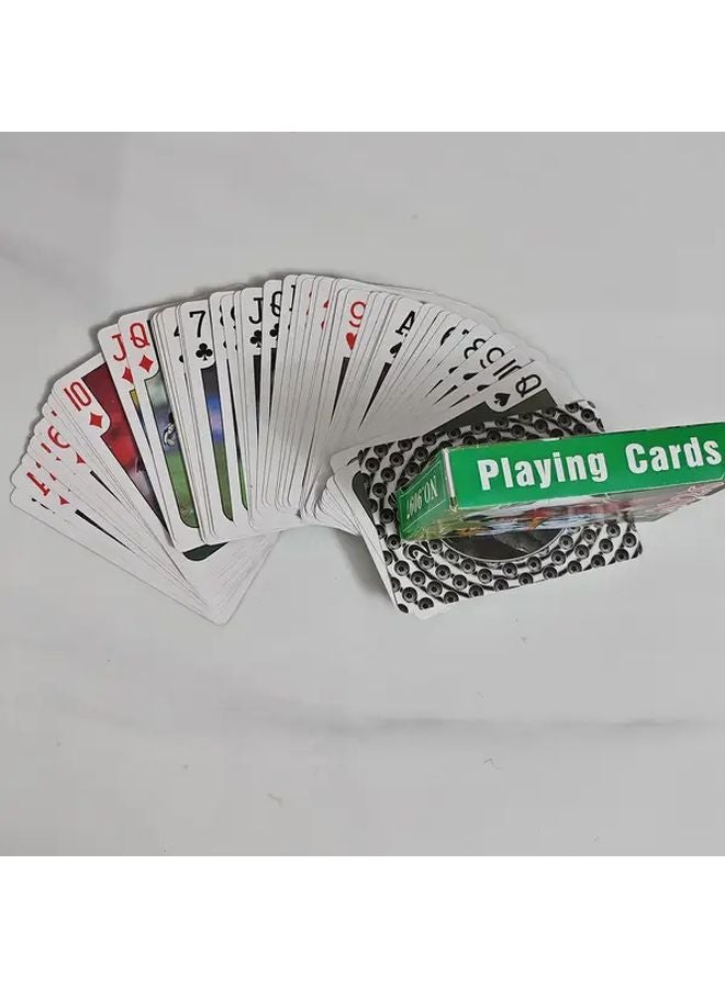 A Box Of 54 World Football Stars Playing Cards Perfect Gift For Sports Fans - Image 1